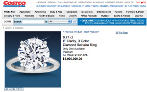 Million Dollar Rings At Tiffany