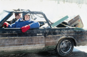 Still of Steve Martin and John Candy in Planes, Trains & Automobiles