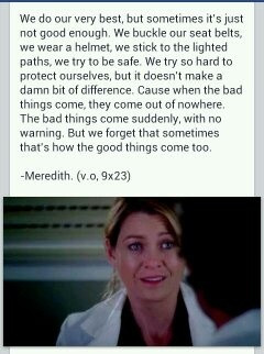 What are some of the best Meredith Grey quotes?