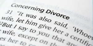 What Does the Bible Say About Divorce?
