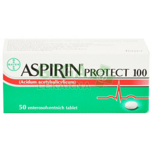 Aspirin Protect 100 por tbl ent 50x100mg