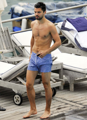 Dominic Cooper, shirtless in Italy: so gross & sleazy, or would you ...