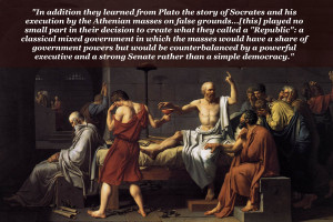 They learned what worked and didn’t work from Greek democracy.