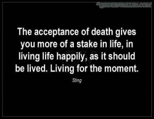 acceptance of death - Google Search