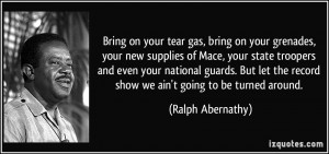 More Ralph Abernathy Quotes