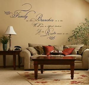 ... Family-Quote-Sticker-Vinyl-Wall-Art-Decal-Mural-Bedroom-Kitchen-Lounge