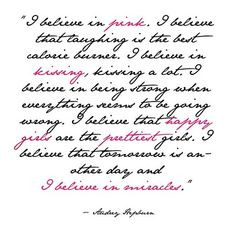 inspiration audrey hepburn quotes quotes pink moments design audrey ...