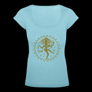 Sky blue shiva Women's T-Shirts