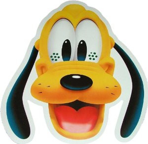 Baby Pluto Face Disney s - Pluto - Card Face