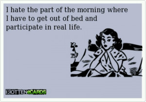 Might just go back to bed :|