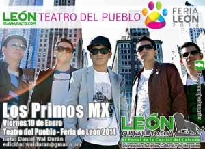 ... viernes 10 de enero en el Teatro del Pueblo de la Feria de León 2014