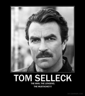 Tom Selleck Mustache