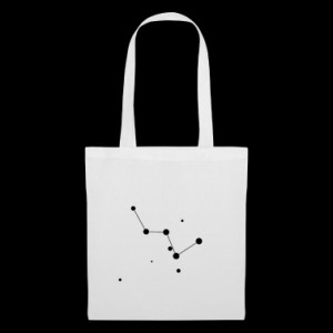 White Cassiopeia Constellation Bags