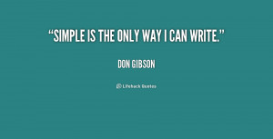 Don Gibson Quotes