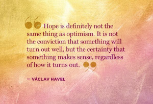Václav Havel quote - insightful