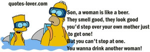 son a woman is like a beer