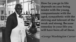 Quote of the Day: George Washington Carver on Success