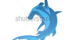 Hammerhead Shark Vector Art