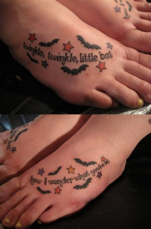 alice in wonderland quote tattoos2 Alice In Wonderland Quotes Tattoo