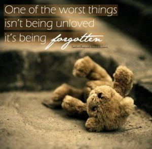Sad Quotes about being forgotten images, pictures, wallpapers