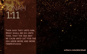 Bible Quote Jonah 1 11 Inspirational Hubble Space Telescope Image