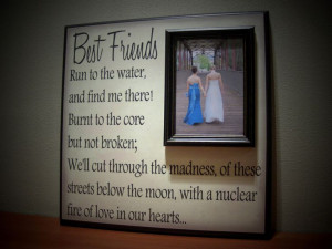 ... Picture Frame, Maid of Honor, Bridesmaid, Sister, Special Quote