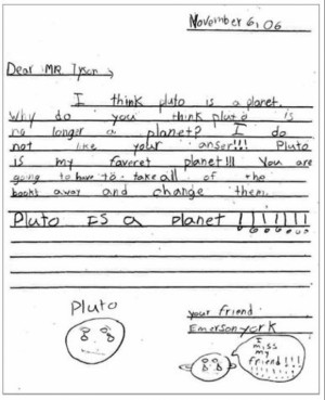 Angry Letters Kids Sent Neil deGrasse Tyson About Pluto