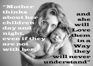 Mother Thinks About Her Children Day And Night Even They Are