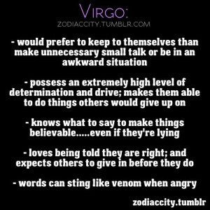 Virgo facts...