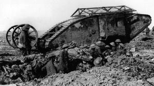 World War 1 British Tank Mark V
