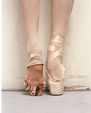 Ballet Shoes Quotes Quote: ballerina feet 3
