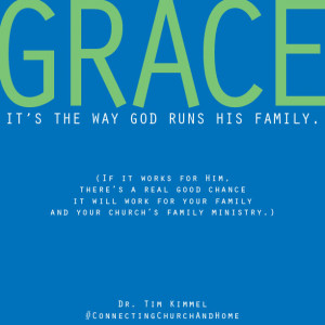 Dr. Tim Kimmel, Connecting Church and Home, Family Matters Blog, Grace ...