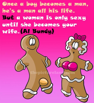 Funny Quotes Sayings About Woman And Man After Marriage