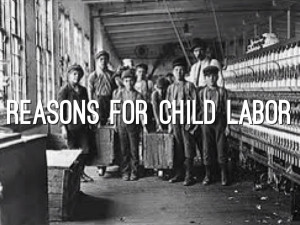 working conditions industrial revolution child labor