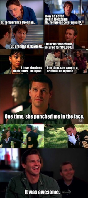 Bones How do I begin to describe Dr. Temperance Brennan?