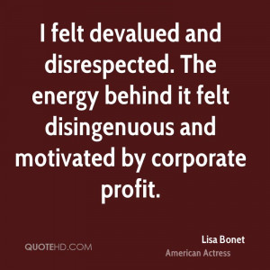 ... energy behind it felt disingenuous and motivated by corporate profit