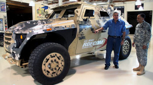Jay Leno welcomes US Army FED prototype into his garage - video ...