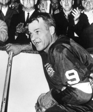 ... one hundred percent effort that you gave–win or lose -Gordie Howe