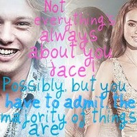 mortal instrument quotes The Mortal Instruments Quote - Jace & Clary