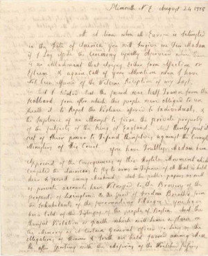 Mercy Otis Warren to Catharine Macauley (Quote)