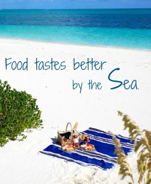 Food tastes better by the sea... Featured on BBL: http ...