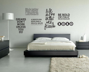 29 for Quote Wall Decal Featuring Five Inspirational Quotes