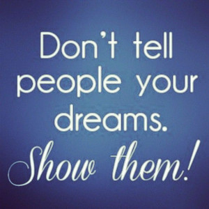 This is the s**t! | Don't tell people your dreams show them ! # ...
