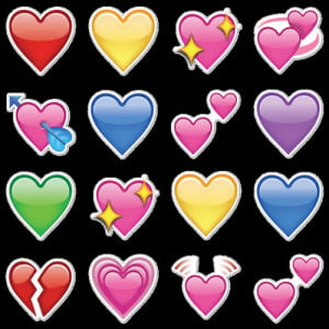 ... ghetto transparent cyberpunk cyber emoji emojis heart emoji