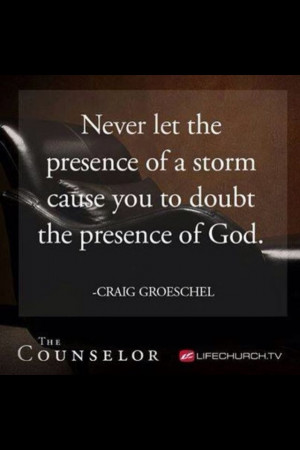God's faithful presence.