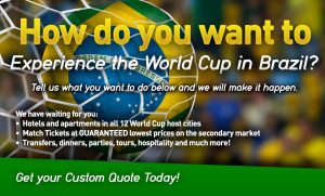Custom World Cup Package Quotes