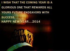 Happy New Year 2014 Quotes Wallpaper