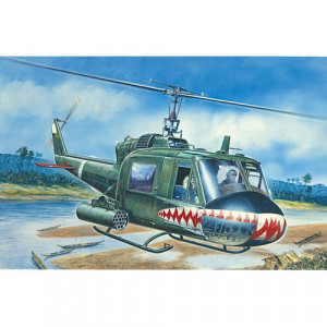 ITALERI UH-IC Gunship Helicopter 050 1:72 Aircraft Model Kit