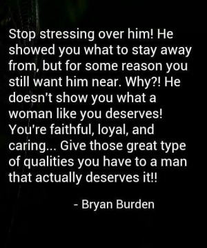 Stop Stressing Over Him