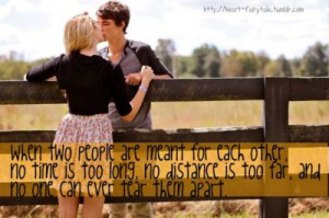 typography sayings love quotes love romantic meant for eachother time ...
